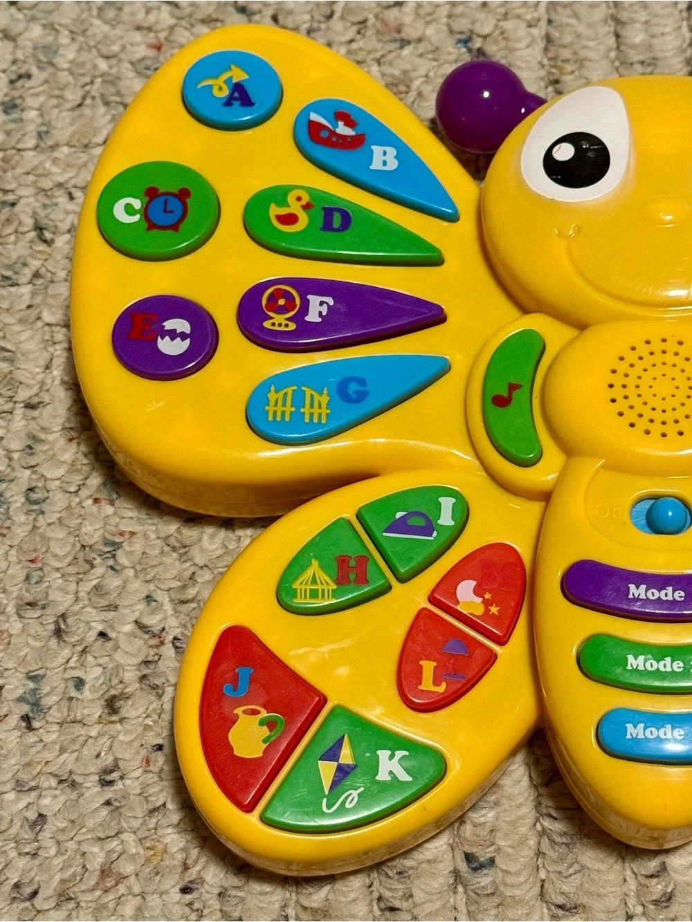 Preschool ABC Learning/ Educational Butterfly Toy for  Toddlers /Sound & Music